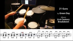 21 Guns - Green Day - Easy Drumming