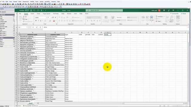 Convert an Excel spreadsheet into a plant database file смотреть онлайн