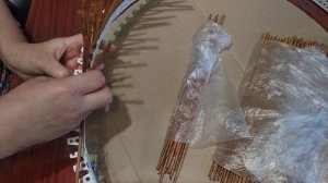 Корзина под ёлку.Как начать.