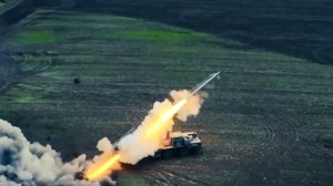Боевая работа расчетов РСЗО «Смерч»
