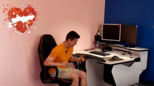 Геймерский игровой компьютерный стол DX CONSTRUСTOR (КОНСТРУКТОР). Обзор стола от покупателя.