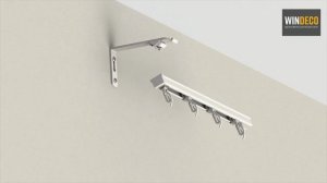 Профильный карниз для штор KS