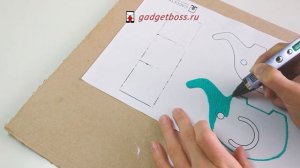 Рисуем 3D ручкой подставку-слона под телефон и для канцелярских предметов + трафарет | Gadgetboss.ru