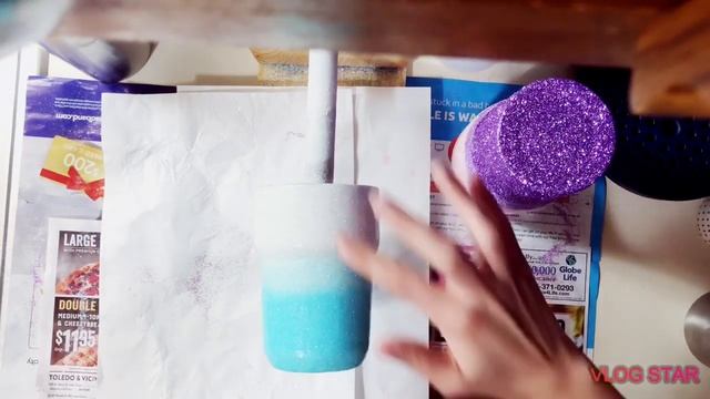 Part 2 Glitter ombré tumbler Epoxy Free using Crystalac смотреть онлайн