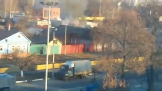 Пожар в Коломне 18 ноября смотреть онлайн