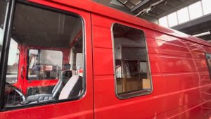 Mercedes 407D fire truck project presentation