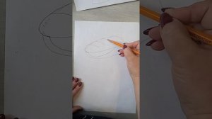 Рисуем крокодила Гену 1 этап