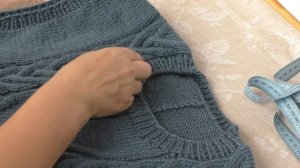 Жилет мужской. Краткое описание и схема узора.