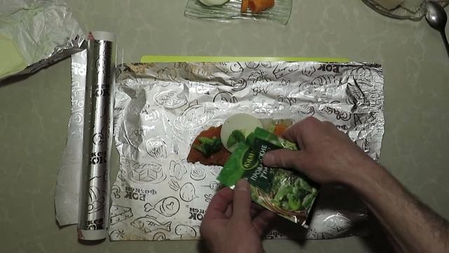 Рыба с овощами в фольге / Диетические вторые блюда / Закуски / Кулинария / Рецепты #ВкуснаяЕда