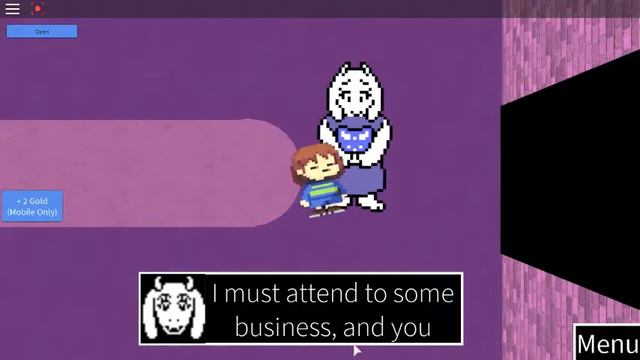 Roblox UnderTale Demo Pacifist Part 1 смотреть онлайн