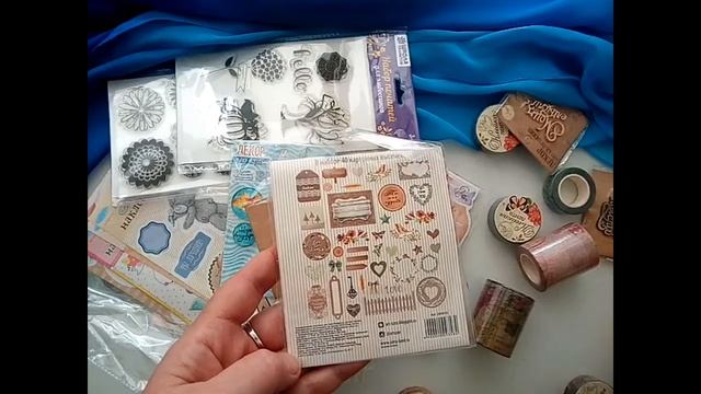 Скрапбукинг/обзор покупок "сегодня по 3 руб., но с браком, а вчера и завтра по 5 руб. без". смотреть онлайн