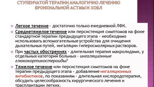 Бронхоэктазы