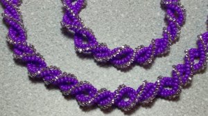 Бисероплетение.  Украшение из бисера. 1_2 часть. Техника ндебеле, четыре способа . Мастер класс.