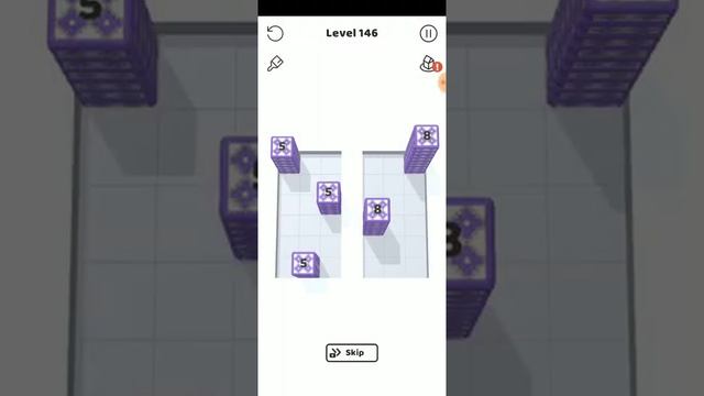 Stack Blocks 3D Level 146 walkthrough