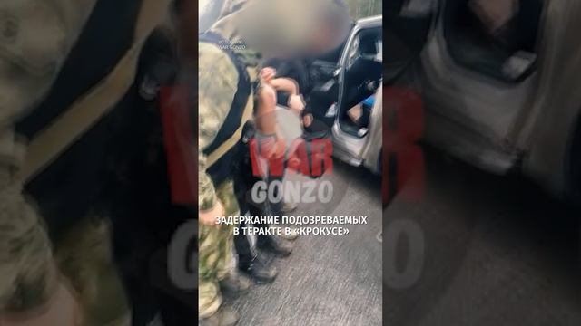 Задержание подозреваемых в теракте в «Крокусе»