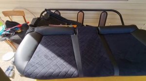 Установка модельных чехлов на Hyundai Elantra CN7 2021