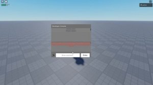 Roblox custom developer console