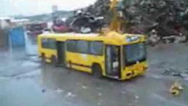 Утилизация автобуса 