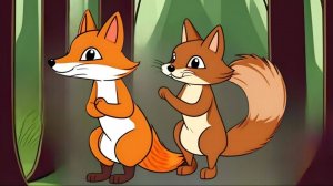 Мультик про Волшебный лес и дружба лисенка и белочки