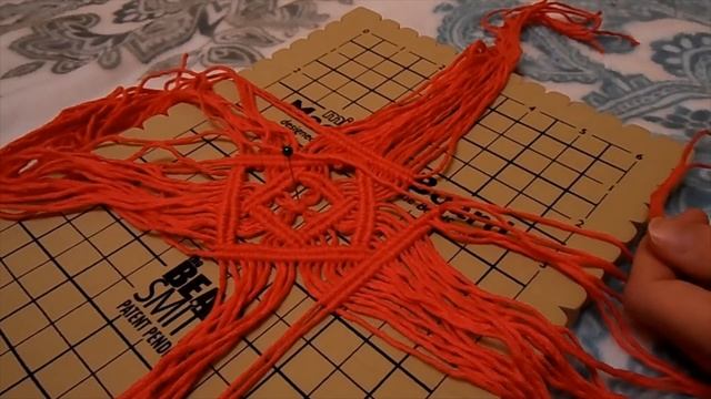 Плетение Салфетки-9//Macrame Tablecloth-9//
