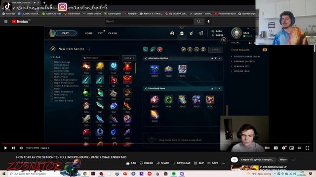 I React To Shok`s S12 Zoe Guide | Rank 1 Zoe смотреть онлайн