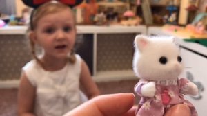 Sylvanian families обзор семьи кошек