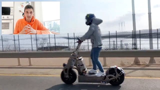 ⚡ЭЛЕКТРО-САМОКАТ НА ВСЕ БАБКИ | НУЖНА ЛИ СКОРОСТЬ 150 КМ/Ч | EUC KYIV UKRAINE смотреть онлайн