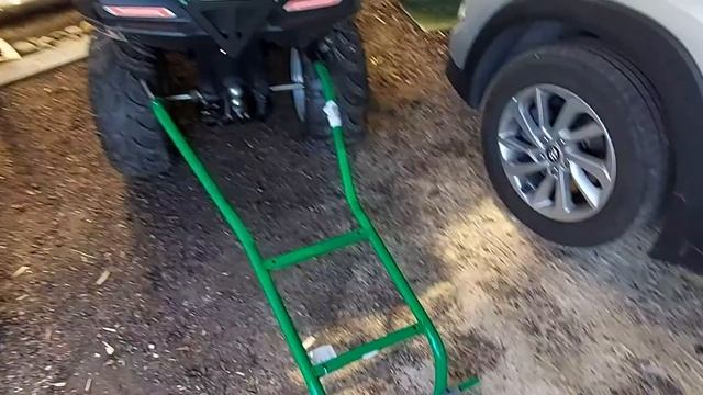 самодельный прицеп для квадроцикла смотреть онлайн