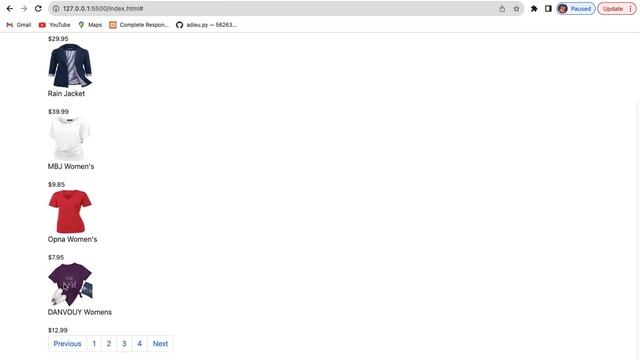 Paginatex - Simple Vanilla JS Pagination script