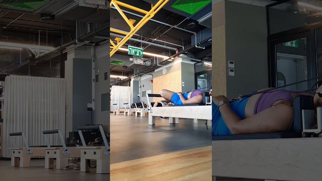 PILATES REFORMER TIME ⏳| ПИЛАТЕС РЕФОРМЕР 🔥 | פילאטיס מכשירים #shorts #video #workout #pilates #fun