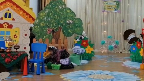 #дети#сказкидлядетей Отрывок из театрализованного представления «Красная Шапочка на новый лад»