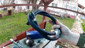 Перенос фильтра топлива Каризма дорестайл наверх. Transfer of the Carisma fuel filter to the top.