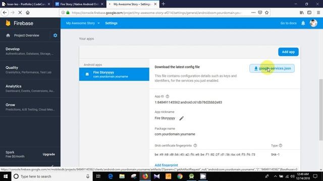 Part1 - How to create a new project and set up Real-time database in Firebase