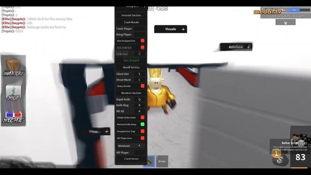 Mm2 script *SUPER OP!* | Silent aim, kill all, kill Murd/ sheriff and more! смотреть онлайн