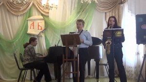 Дуэт саксофонистов