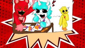 CatNap X DogDay Love And Friendship  😱🥵┃Poppy Playtime Chapter 3┃Comic Dub