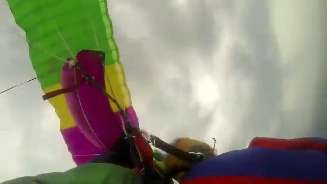 Прыжок с парашютом в тандеме с инструктором Коротич смотреть онлайн