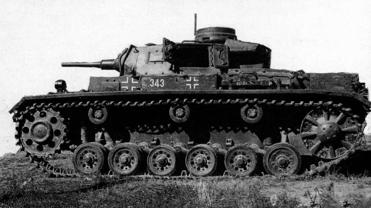  Немецкие танки. Танк Т-III. 4 серия