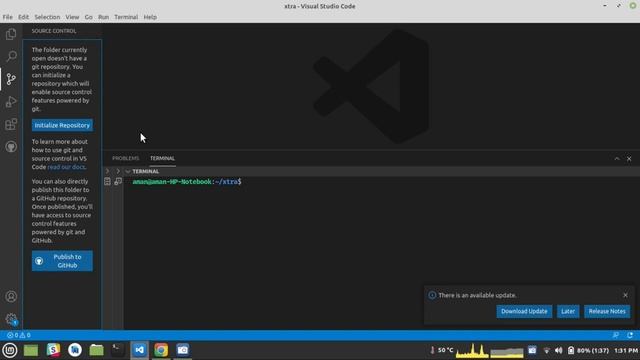 How to clone a repo from Github from VS code. смотреть онлайн