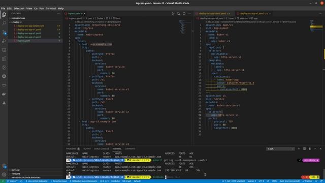 12 - Ingress в Kubernetes. Создание Ingress на Minikube