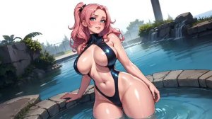 Pool date with your Waifu: 80s Synthwave - Upbeat Synthpop - House Mix for game, study, chill out
