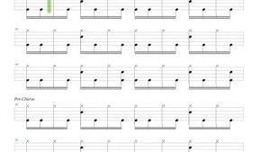 I Hate Everything About You   Three Days Grace   Drums only   Drum tab