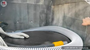 Пескоструйная камера + фильтр и рекуператор + компрессор