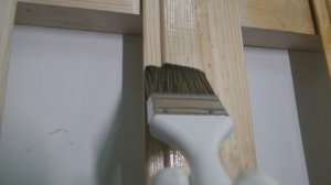 Кисти и мини валики работа с деревом