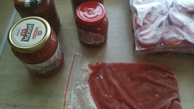 Заготовки на зиму из помидор/ заморозки впрок/ выручалочка зимой смотреть онлайн