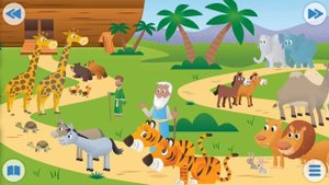 ВСЯКОЙ ТВАРИ ПО ПАРЕ. Ной и потоп. Детская библия. Развивающие мультики