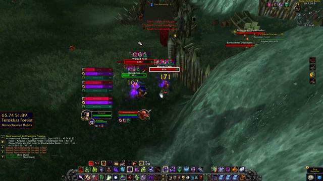 An Unwelcome Presence WoW TBC Classic смотреть онлайн