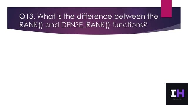 Top 26 SQL Interview Questions and Answers for Beginner or Fresher смотреть онлайн
