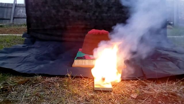 Настоящий Вулкан из 500 000 спичек ; своими руками ??????? смотреть онлайн