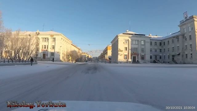Воркута Вокзал Матвеева Ленина пл Победы.mp4 смотреть онлайн
